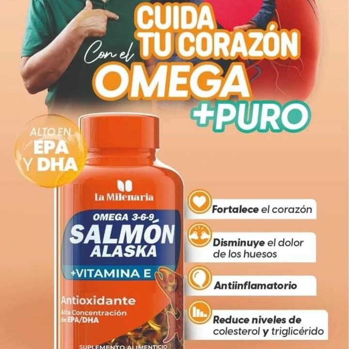 OMEGA 3,6,9 SALMON ALASKA