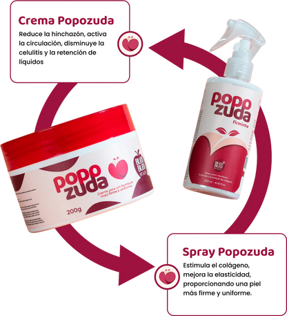 POPO ZUDA COMBO CAPSULAS, CREMA Y SPRAY